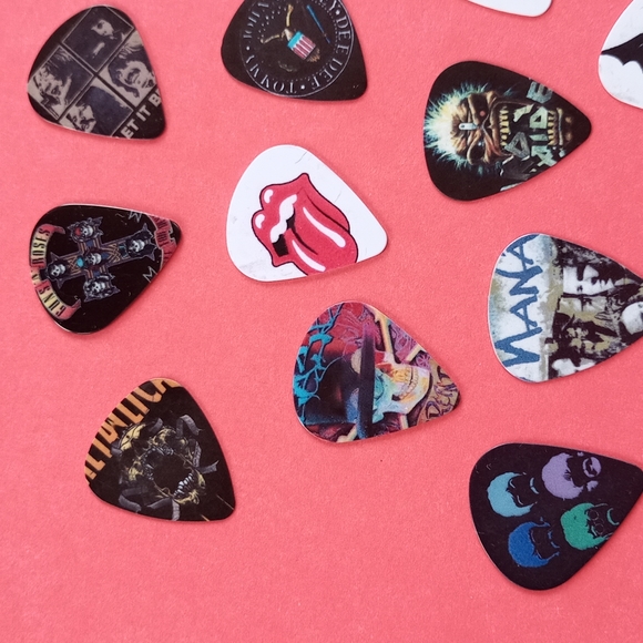 Guitar Band Picks Heavy Metal Rock - Picture 5 of 11